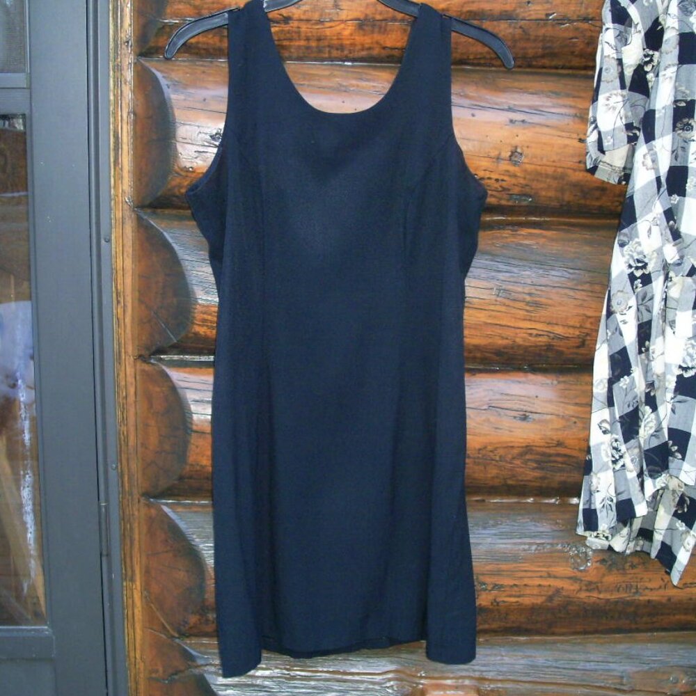 Vintage Wayne Diamond 2 Piece Short Sleeve Jacket Dress Set Size 12 - Picture 3 of 4